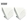 Durable Shelf Decor for Magazines 1 Pair Acrylic Bookends, Clear Book Ends Holders Shelves, Decorative Arch Organizing Tools Workstations Stopper,