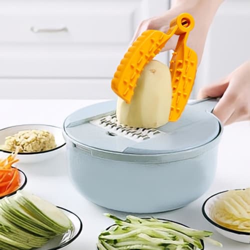 Finger Protector for Cutting Food - Finger Guard for Slicing, Fruit Slicer Guard | Non-Slip Food Grabber Tool, Finger and Hand Protection for Cutting