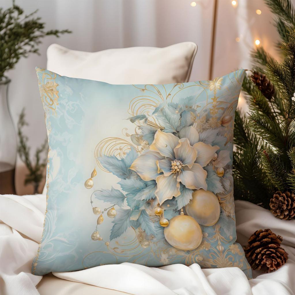 New Christmas Pillow Cover Premium Luxury Santa Home Sofa Cushion Cover Premium Durable Quality Useful Practical