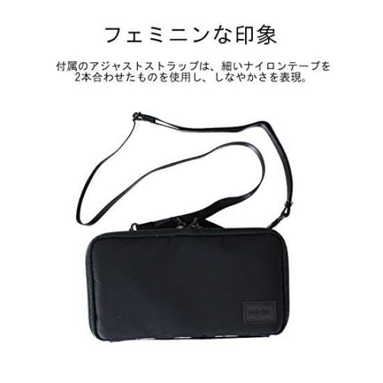 (Dziewczyna Portier) PORTER GIRL 2way Shoulder Pouch 2way Travel Organizer [Peleryna] 2.Bordeaux