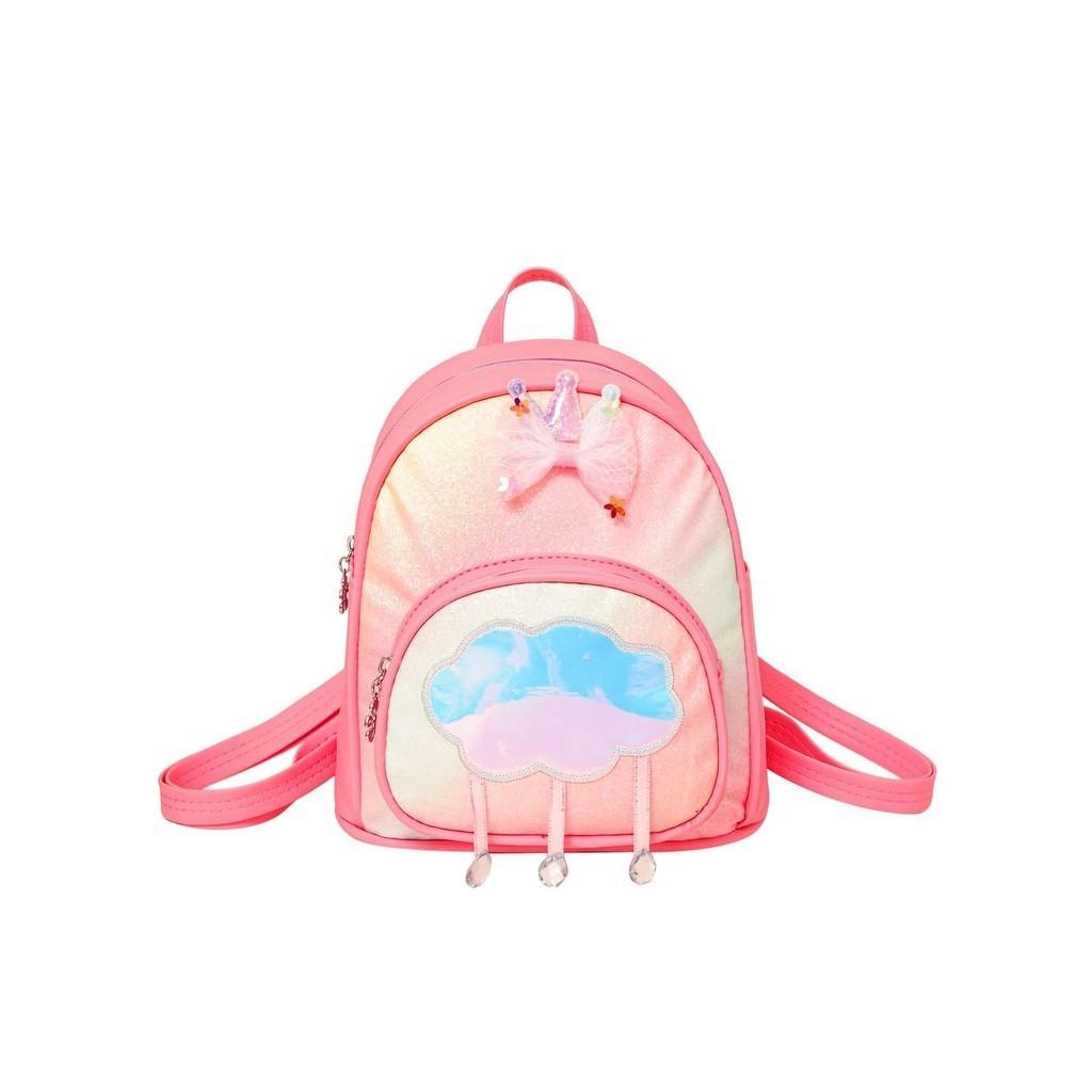 Lightweight And Cute Girls' Backpack With Bowknot For Kindergarten And School