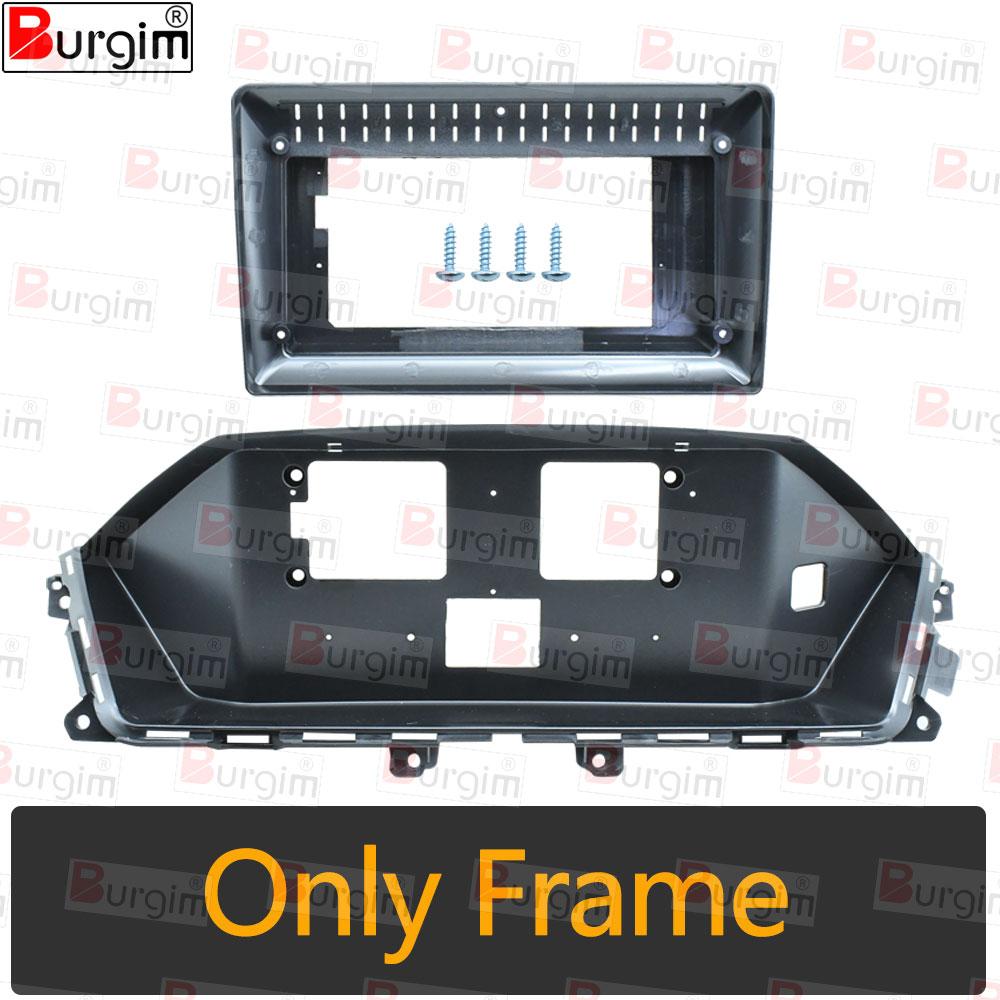Burgim Car Android Radio Frame For Honda Odyssey RL5 2010-2017 9 inch 2DIN Stereo Panel Fascia 16PIN Harness Wire Power Cable Radio Accessories 4