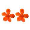2024 Exaggerated Flower Resin Earrings for Women