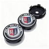 4 piezas Logo Emblema Alpina Tapacubos Centrales para Rueda de Coche 60MM 56MM Tapacubos Central de Rueda Insignia Alpinas Cubierta de Tapacubos de Llanta Accesorios de Coche de Repuesto