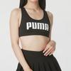 Puma Letter Print Comfortable Breathable Training Sports Underwear Women Underwear Black 526429-01