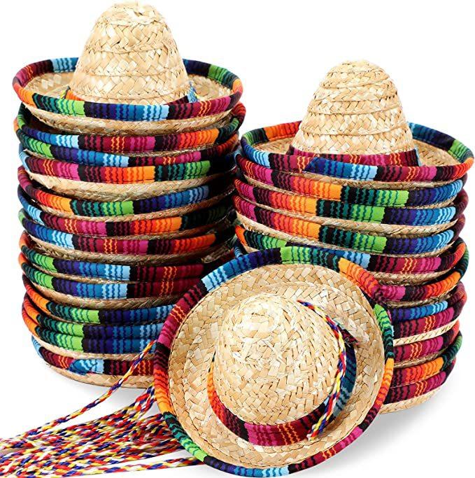 

15cm Mini Wide-brimmed Hat Festival Straw Hat Party Decoration Cute Costume for Pets Party Theme Cat and Dog Hats - Easter