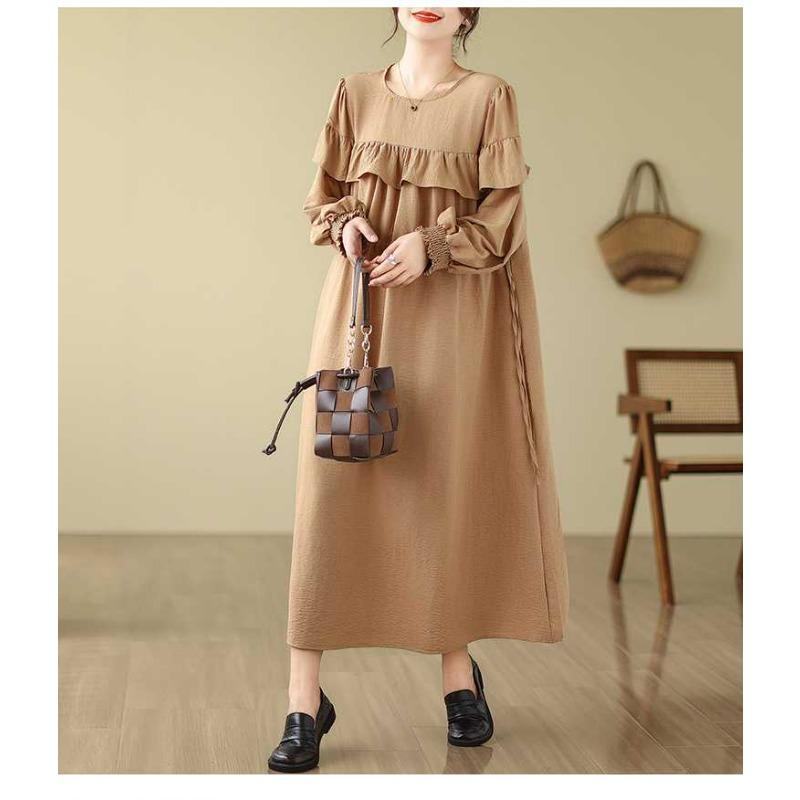 New Loose and Slimming Loose Strapless Slimming Long Dress