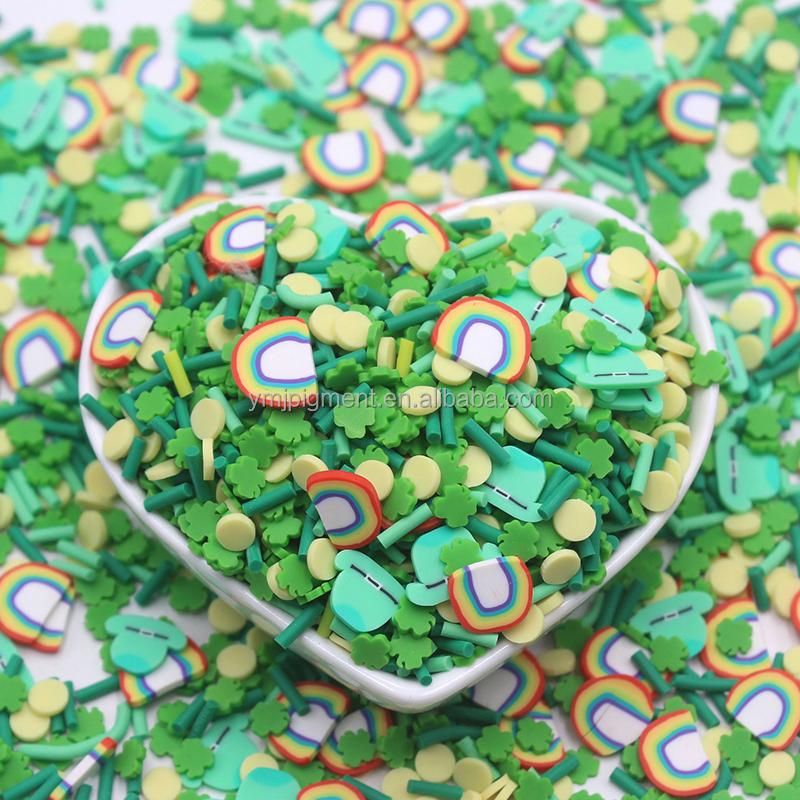 5mm Fruits Shape Christmas Halloween Sprinkles Polymer Clay Slices for Nail Slime Epoxy Resin Craft Diy