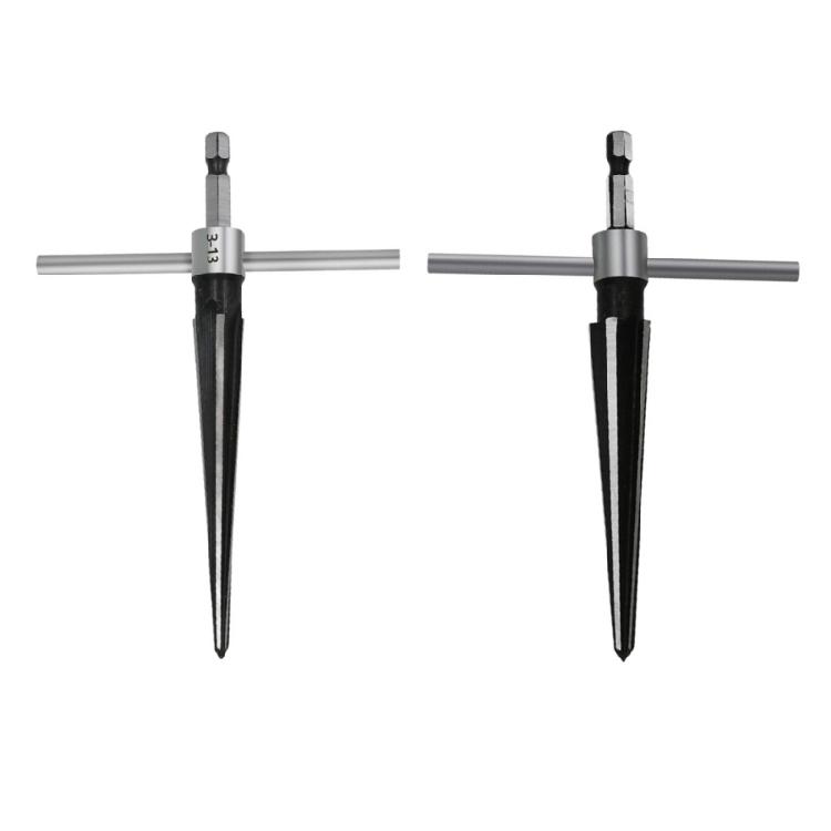 T-Handle Taper Reamer Detachable Tapered Reaming Tool Precise Hole Enlargement