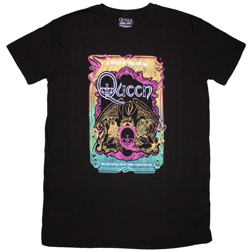 Queen Womens/Ladies A Night At The Opera Tour Â´76 T-Shirt Dress