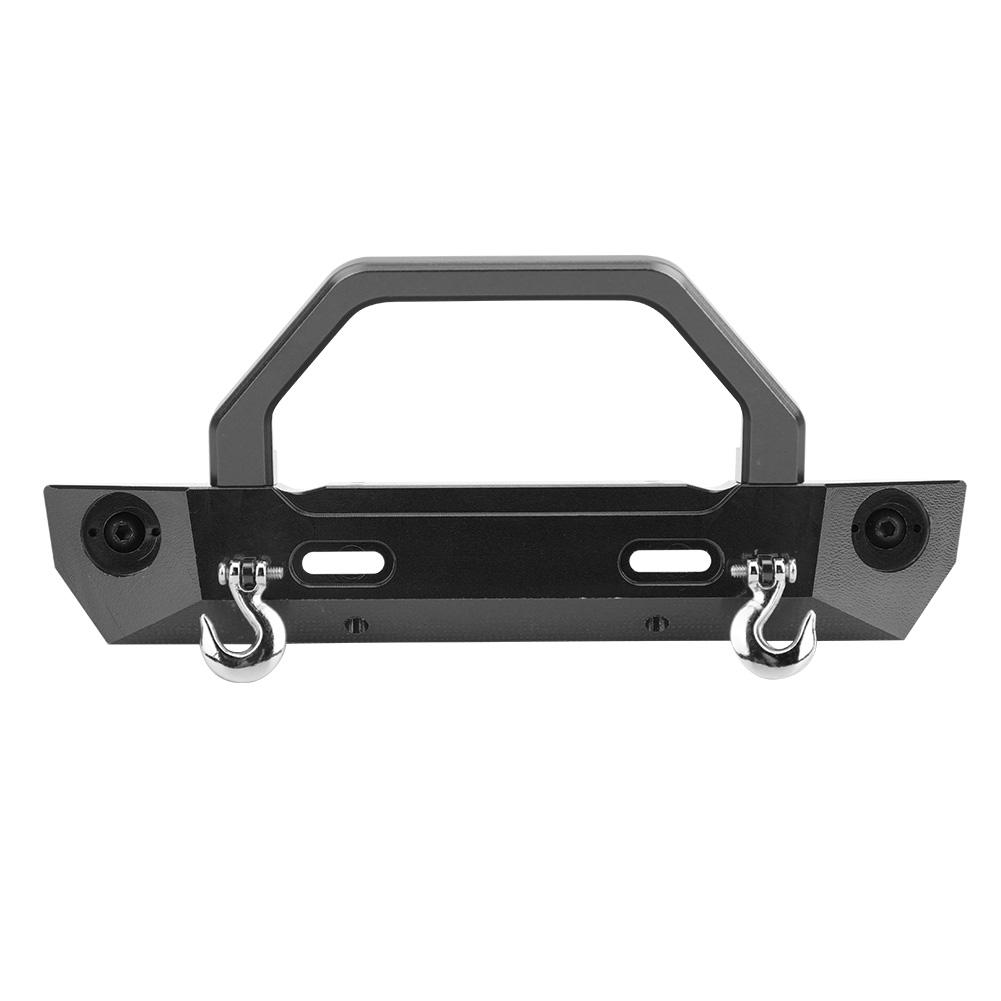 Aluminium Alloy RC Front Bumper Guard Spare Upgrade Parts Accessories for RGT 136100 1 10 RC CrawlerBlack