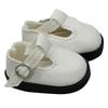 6-Point BJD 30cm Doll Leather Shoes, Flat Patent Leather, Casual Fit 4.7cm×2.5cm