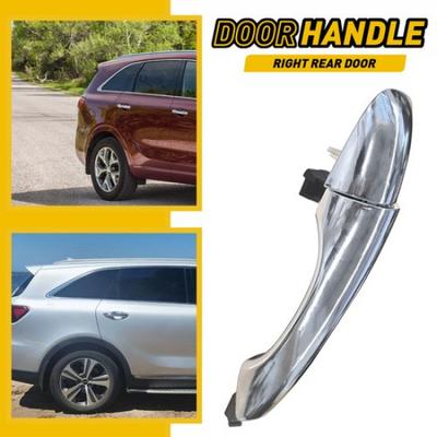 For 2016- for Sorento Kia Door Handle Exterior Rear Chrome Passenger Right