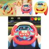 Kids Steering Wheel Toy With Interactive Lights And Sound For Childrens Playroom And Outdoor Activities