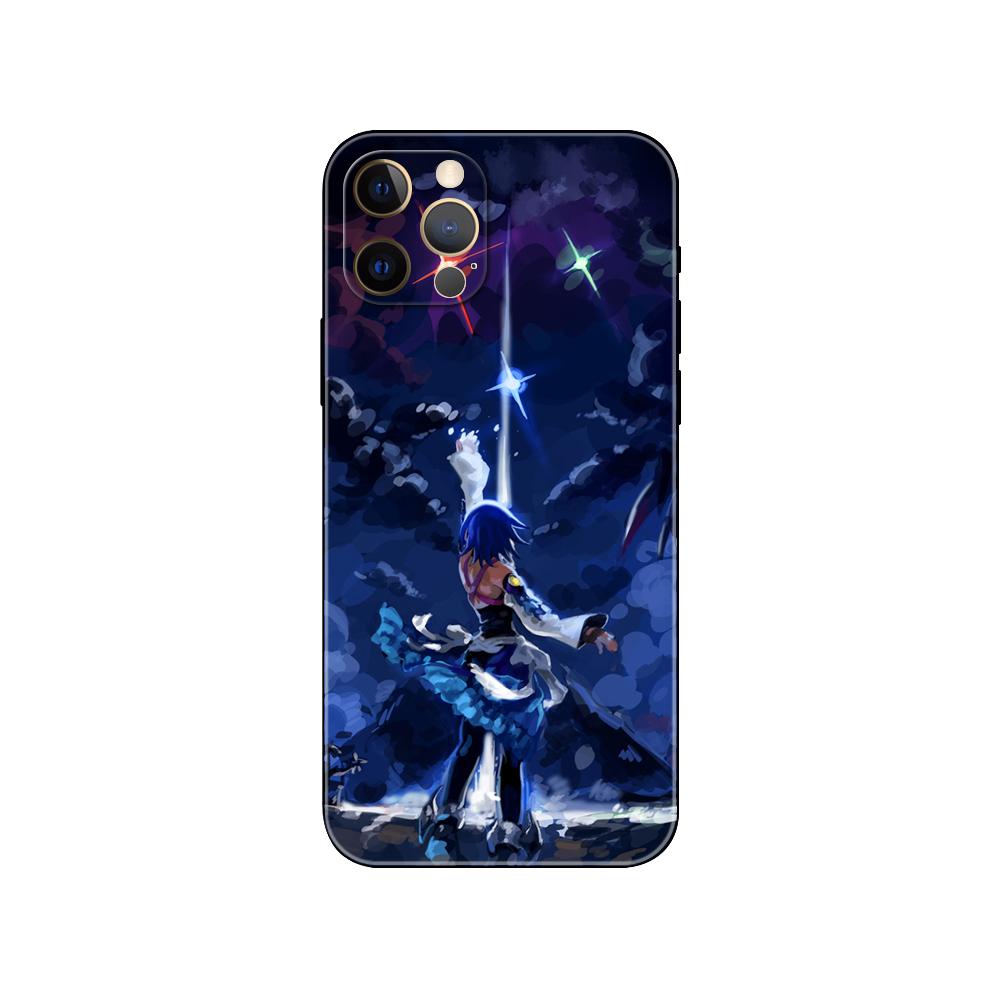 Чехол для телефона в стиле аниме «Королевство сердец» для iPhone 5 5S 2020se 6 6s 7 8 plus x 10 XR XS 11 12 13 mini pro MAX, черная задняя крышка из ТПУ iphone 5 5S SE 2016