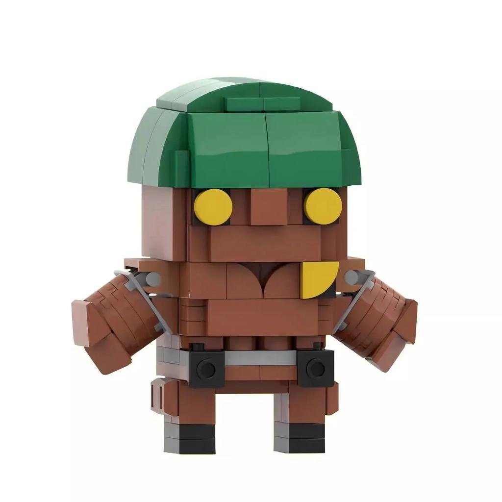 MOC Animated Movie Figures Turtle Mecha Model 1987 Violent Tortoise Warrior Mini Doll Building Block Kid Toy Adult Birthday Gift