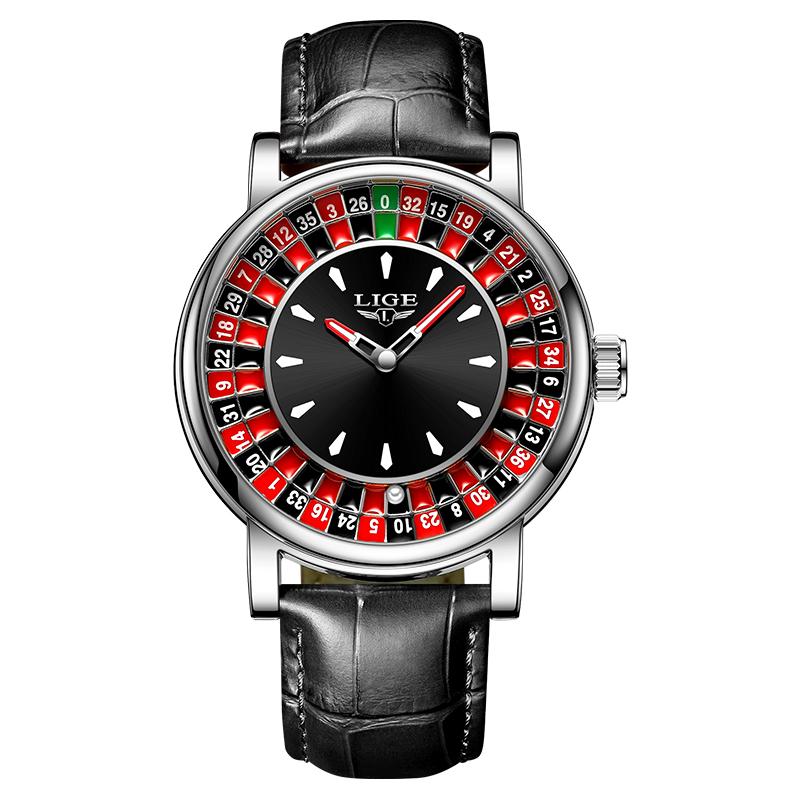 LIGE specialty men's watch luxury luminous stainless steel clock waterproof fashion business watches for men quartz wristwatch