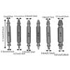 4/6Pcs Damaged Screw Extractor Drill Bit Set High Speed Steel Stripped Broken Bolt Remover Easy Out Demolition Repair Tool Kit Convenient