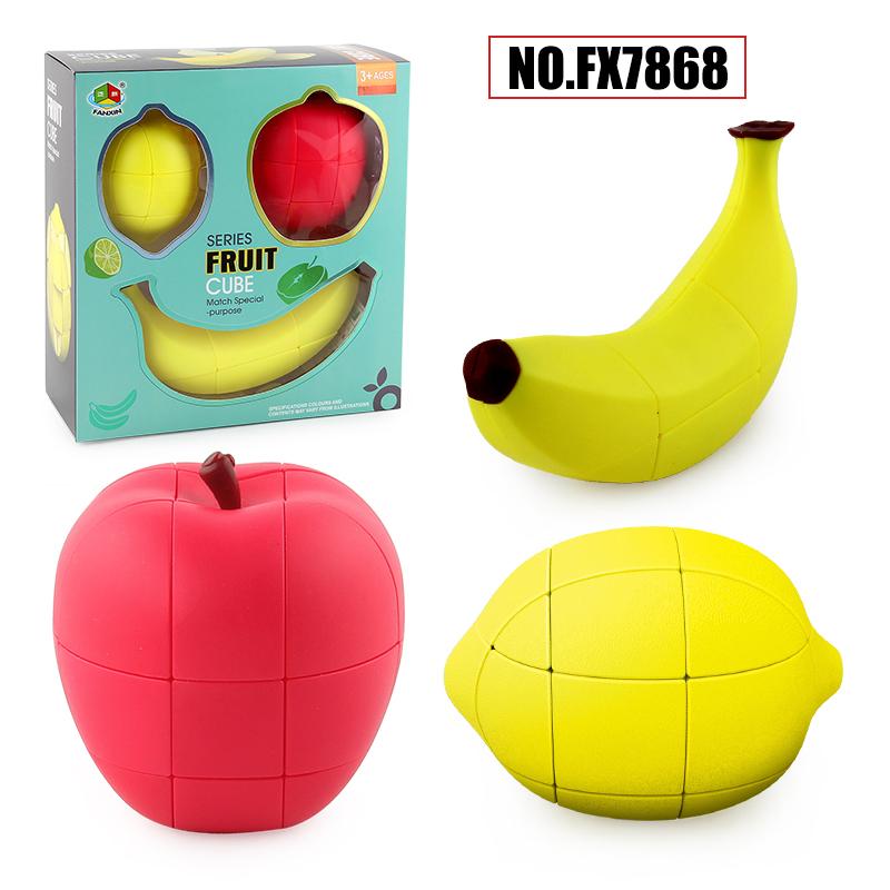 Fruit Cube 3*3 Speed High Magic Cube Fruit Magic Cube Toy Set High Quality Educational Toy