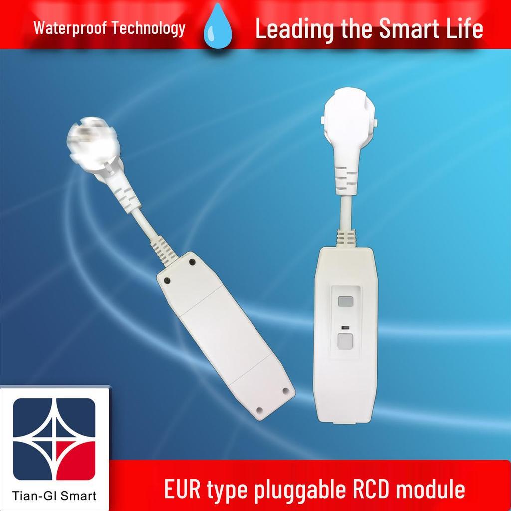 European Standard Anti-Leakage Protector Plug for Small Appliances