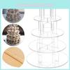 Modern Minimalist Acrylic Cake Tower For Desserts And Fruit Display