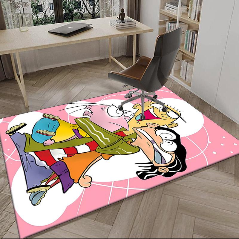 Edd Eddy Adventure Carpet, Kitchen Rugs, Yoga Mat, Non-Slip Mats, Rug for Bathroom, Living Room bedroom, Camping Rugs Christmas Gift