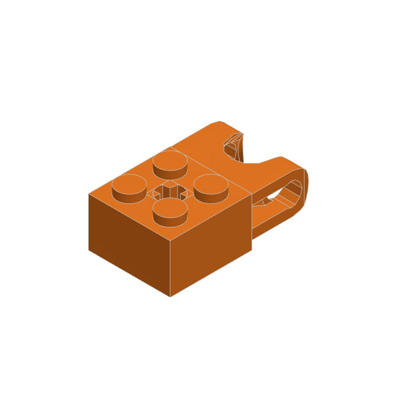 50g/27PCS 92013 2x2 Ball Socket Wide Axle Hole Building Blocks MOC Compatible with Brick Children Toys Gift Box