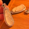 Jade White Ice Light Natural White Chalcedony Pendant Agate Pendant, Real Shot