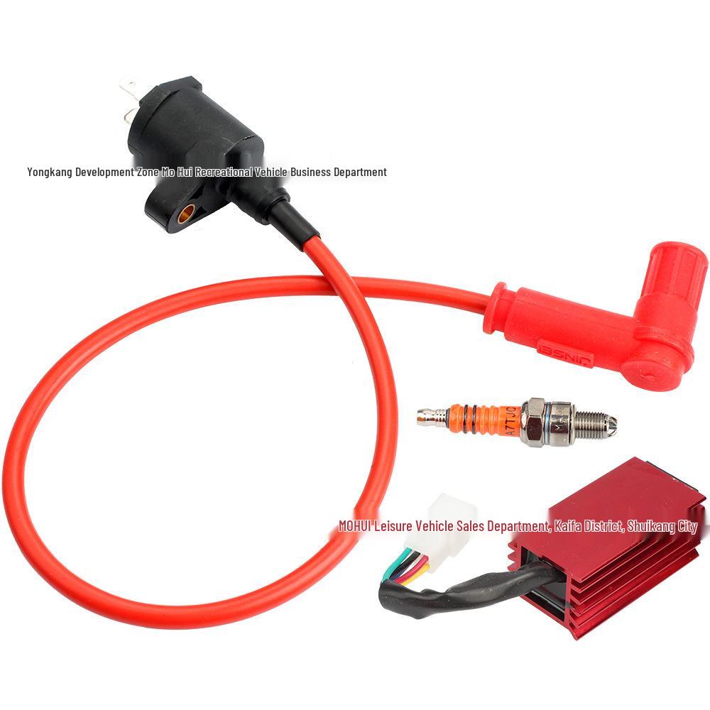 Off-road Motorcycle/ATV/Beach Buggy CDI Igniter Coil & Spark Plug (50CC-160CC)