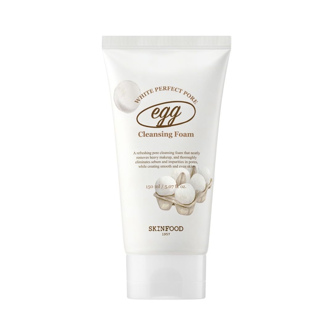 

SKINFOOD Egg White Perfect Pore Cleansing Foam Пена для очищения пор лица