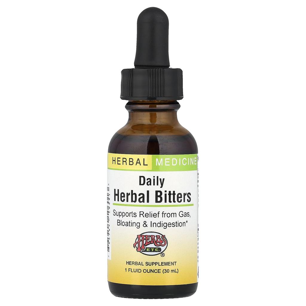 Herbs Etc., Daily Herb Bitters, 30ml (1 fl oz)