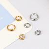 20Pcs Stainless Steel Clasps For Beading Supplies 5 6 8 Mm Necklace End Connectors Hooks Jewelry Bracelet Making