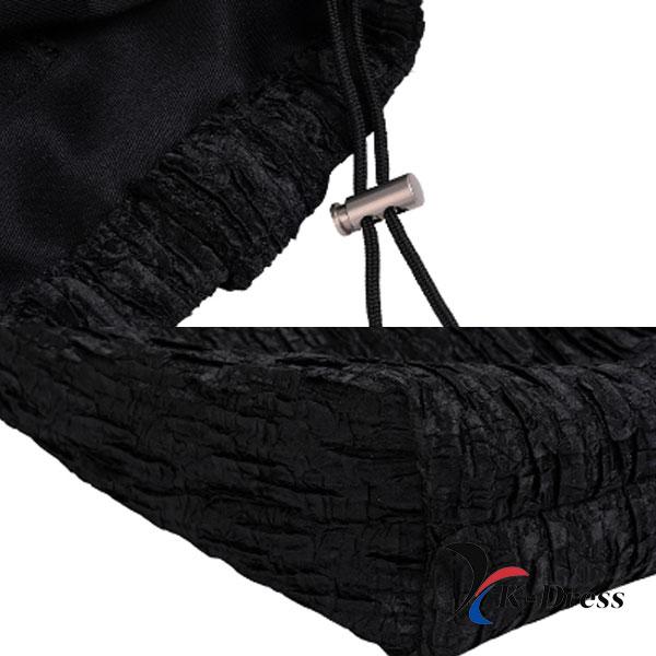Shimurd Pleats Shoulder Bag [BLACK]