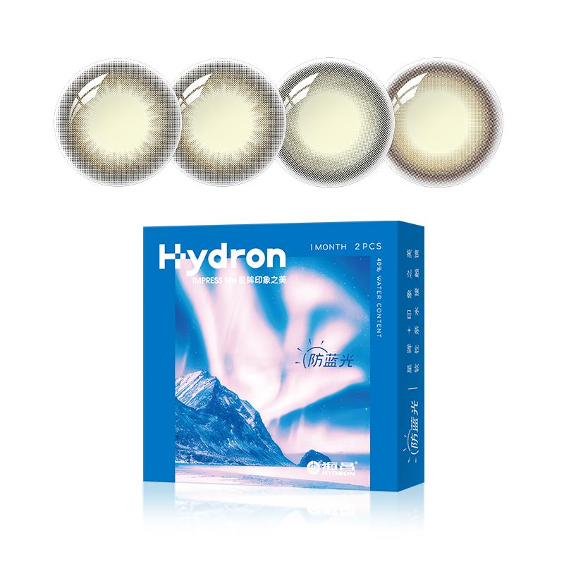 Hydron Starmind Impression Anti-Blue Light Monthly Color Contact Lenses (2 Lenses) 200