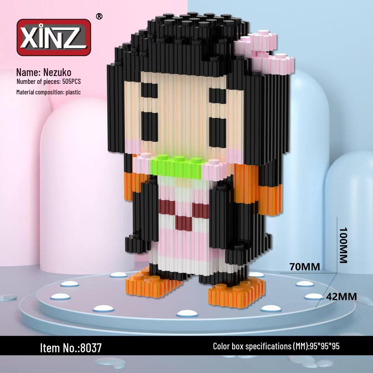 

Совместимые Demon Slayer Lego Микро Строительные Блоки - Набор Игрушка для Сборки Мультфильма