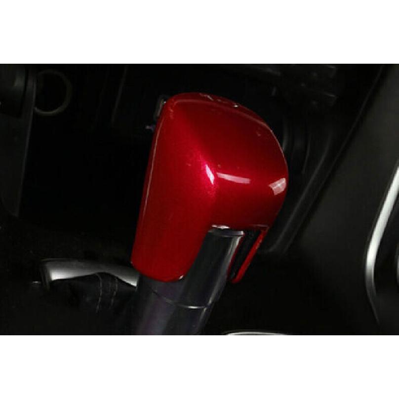 For Honda Accord 2018- Glossy Red Center Console Gear Shift Knob Head Cover