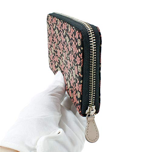Indenya Inden Long Wallet Kaguwa Black x White Pink Lacquer 8405