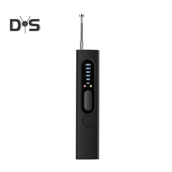 

Детектор камеры, сканер сигнала, 6 уровней чувствительности, компактный дизайн, портативный Bluetooth-совместимый детектор шпионских камер чёрный