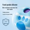 Rolling Sound Ball: Bite-Resistant Self-Entertainment Toy with Silly Smile for Teething Dogs