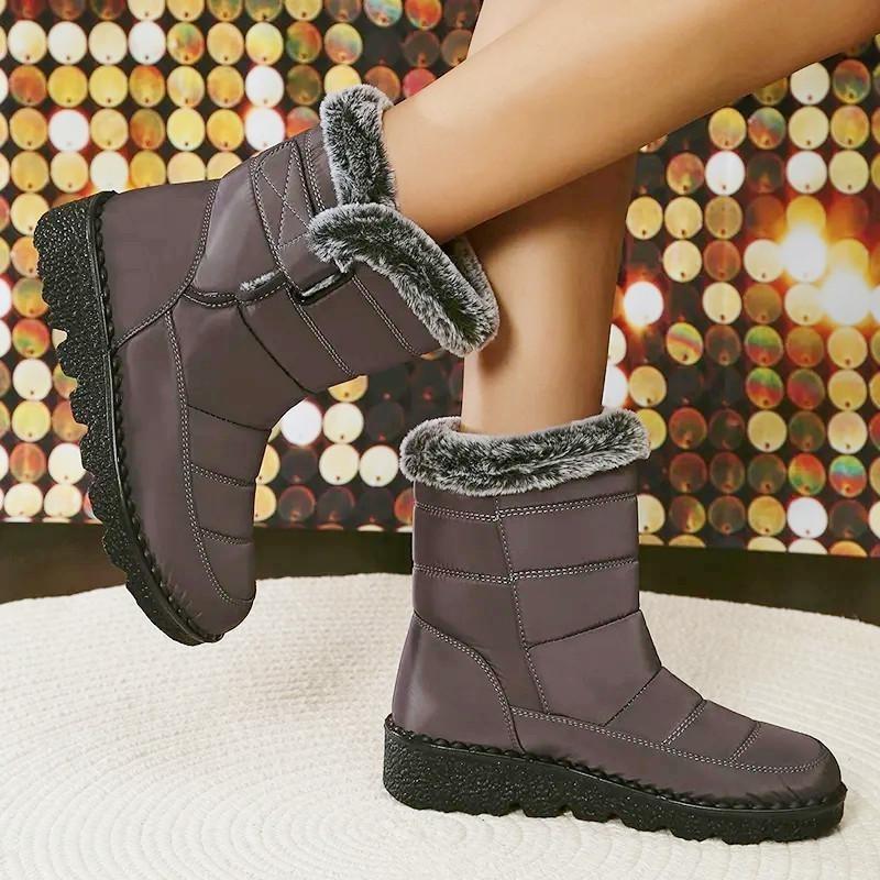 Women Boots Women Snow Boots With Heels Winter Shoes Women 2025 Femme Platform Winter Boots Female