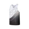 Running Tank Top Men's Pure Gray Coffee Gradient Print SA2259TK03T-PR216