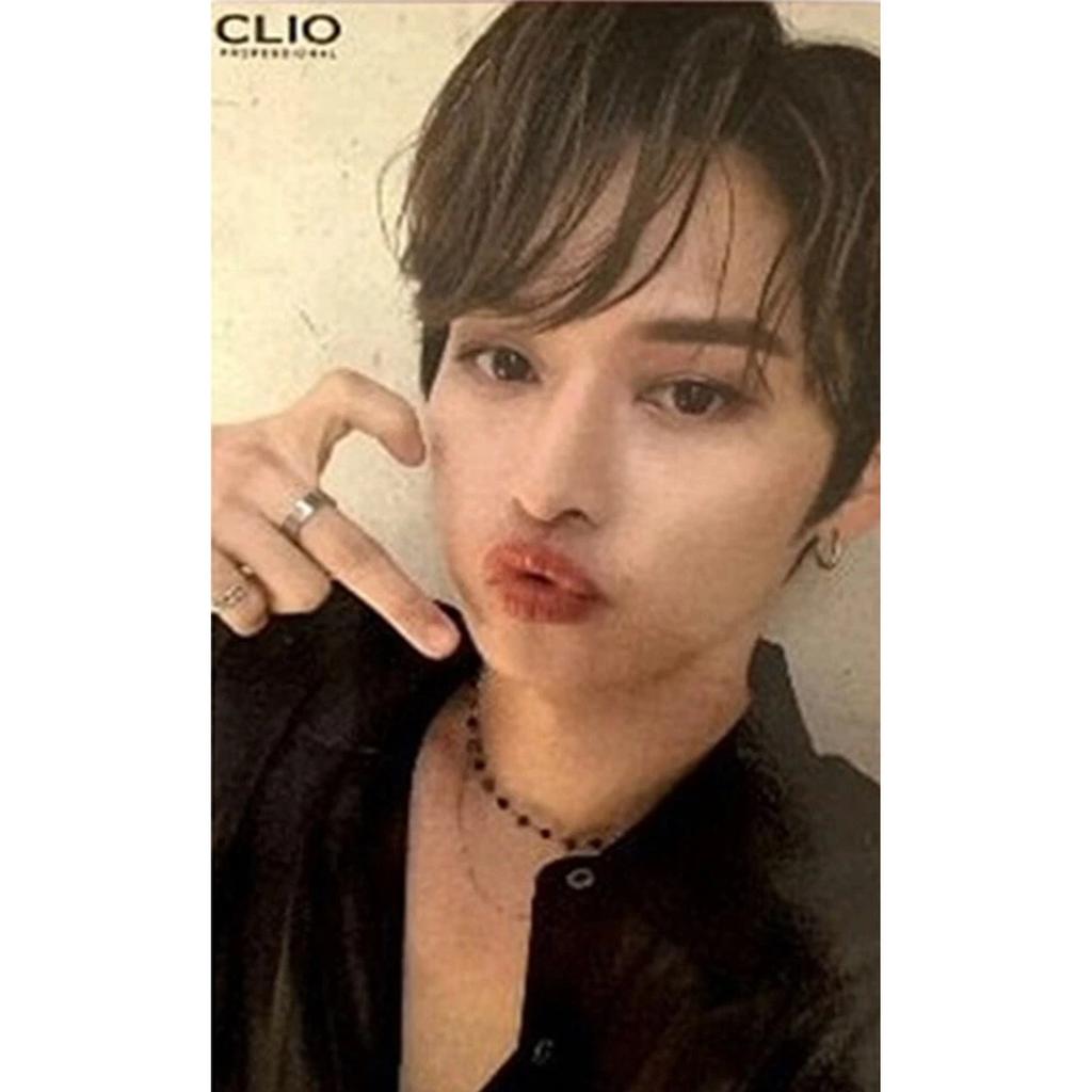 Stray Kids X CLIO OFFIZIELLE FOTO-KARTE SPICY MILD OFFICE Version.