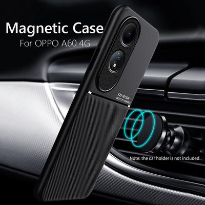 עבור OPPO A60 4G מארז כיסוי מגנטי מסגרת רכה Funda עבור OPPOA60 4G כיסויי טלפון Capa