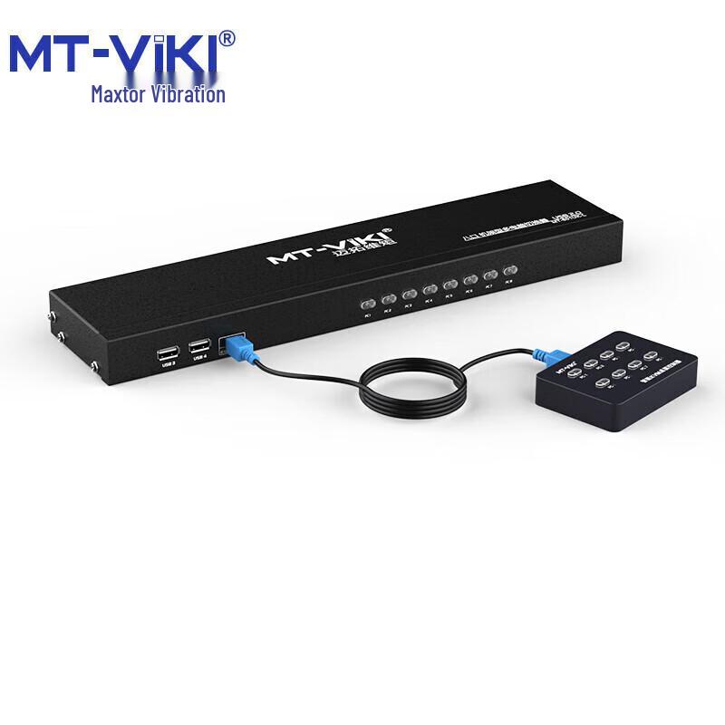 MT-viki MT-801UK-L 8-портовый VGA KVM-переключатель