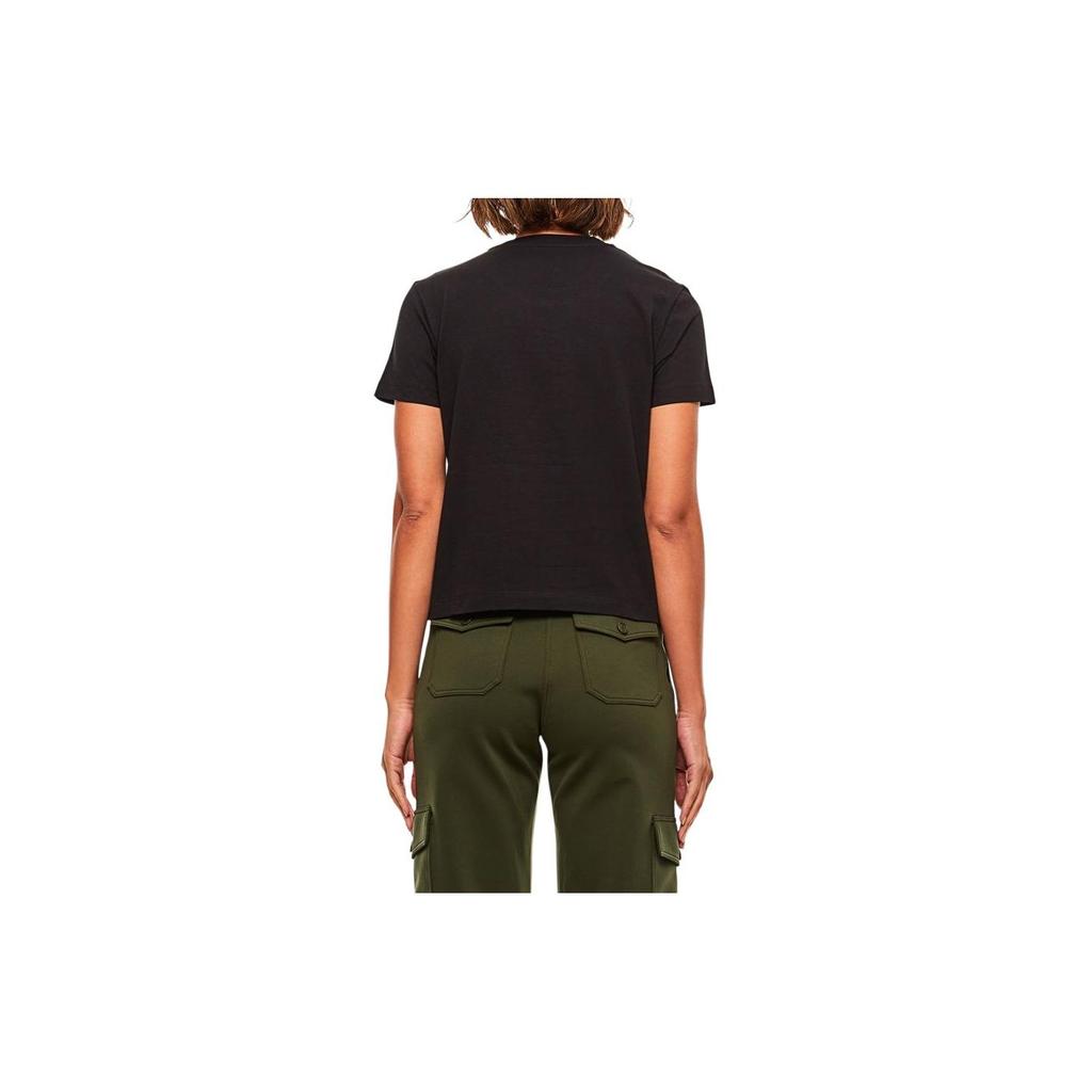 Moncler Regular Sleeve T Shirt Women's Black 8C00014829HP999