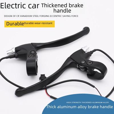 Black Thickened Aluminum Electric Bike Brake Handle