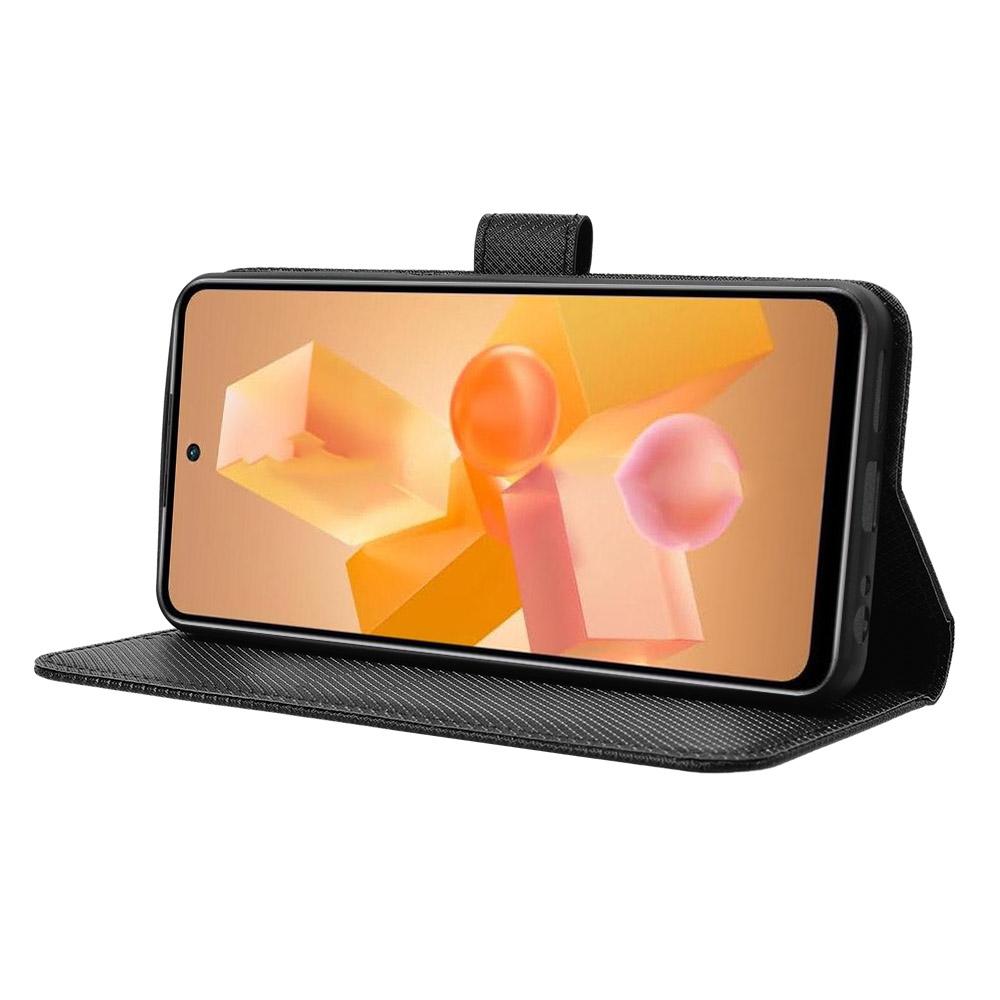 For Infinix Hot 40i X6528B Phone Case Diamond Texture Wallet Leather Cover