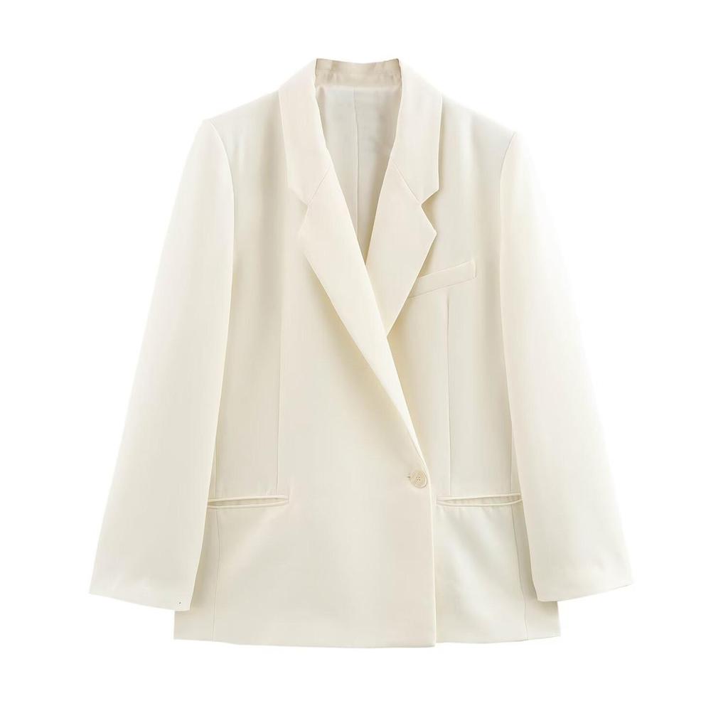 TAOP&ZA Wiosna/Lato Damska Marynarka Casual na Jeden Guzik 2010719