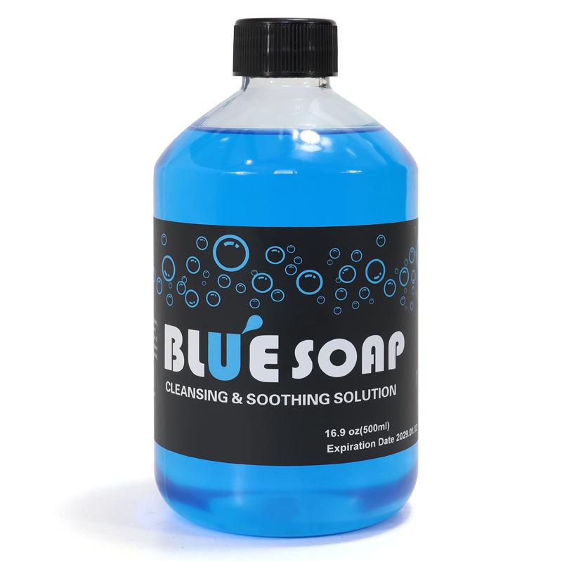 

Очиститель для татуажа и микроблейдинга бровей - Раствор мыла из синих водорослей 500 мл