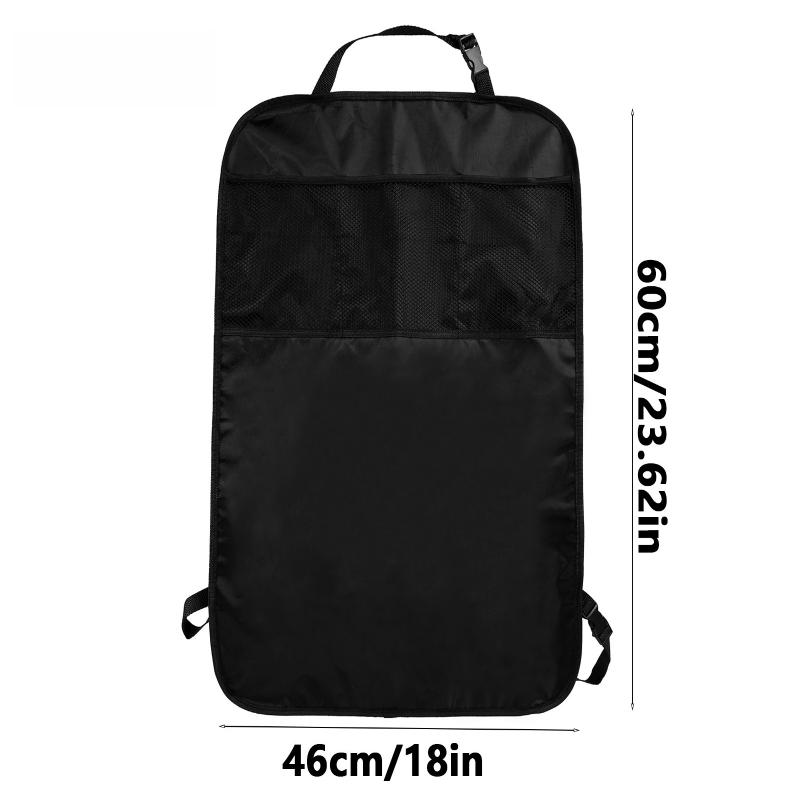 1Pcs Polyester Automotive Seat Covers Car Seat Back Kick Protectors Protection From Dirt And Mud Fit For Most Vehicles